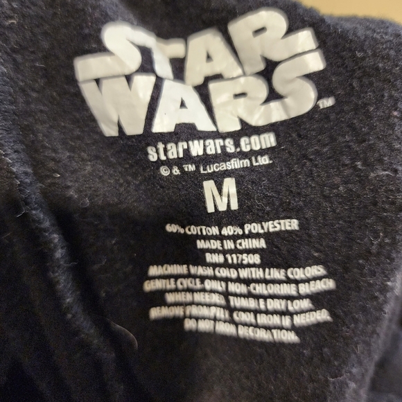 Star wars younth black Sweat pants size M - Picture 2 of 9